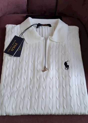 Polo Yaka Ralph Lauren Erkek Kazak - Görsel 3