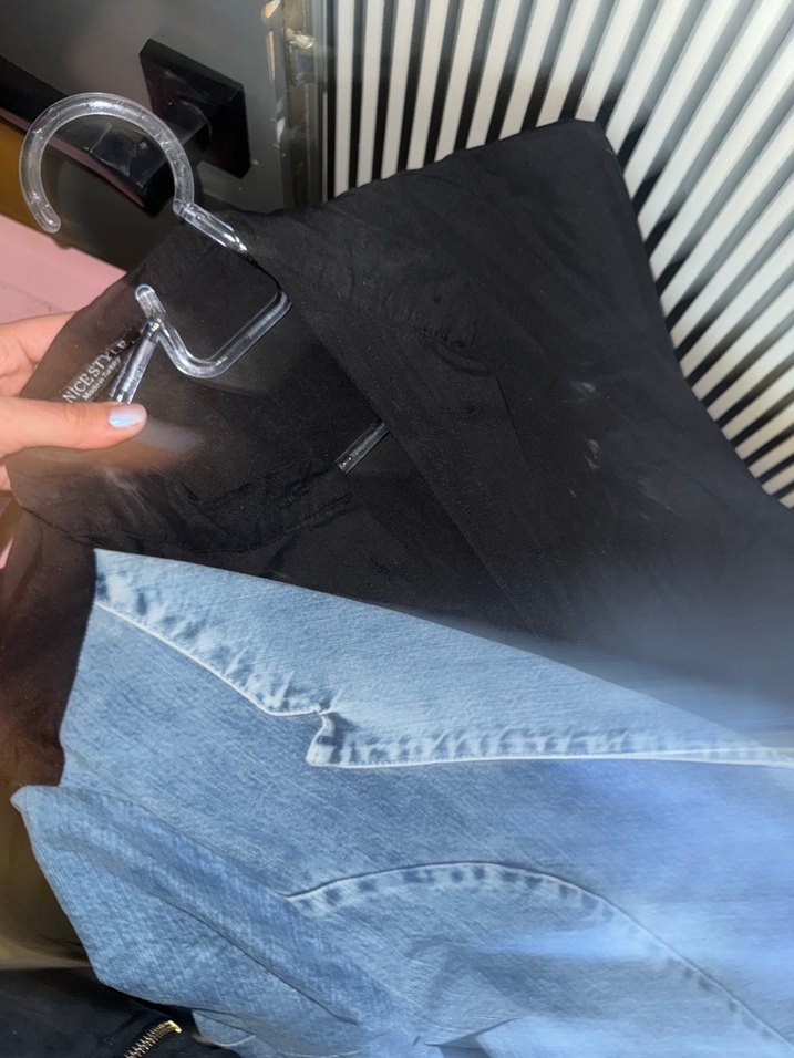 Siyah Düğmeli Kadın Kot detaylı tulum - Görsel 2