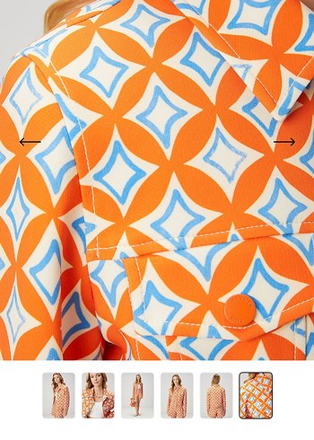 Beymen Club Mercan Desenli ceket - Görsel 2