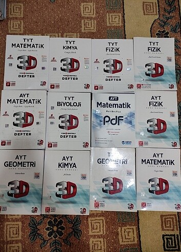3D video anlatımlı soru bankaları 