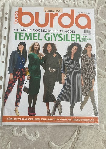 Beden Burda Hobi Kışlık Temel Giysiler Dergisi