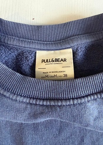 Pull and Bear Pull Bear Mavi Sweatshirt