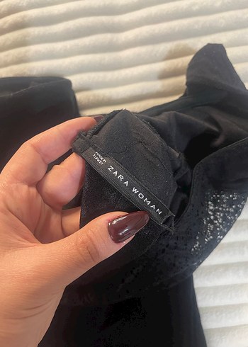 Siyah Dantel Detaylı Gotik Midi Elbise - Görsel 8