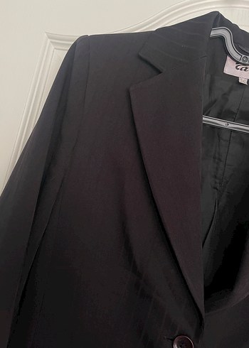 Düğmeli Kadın Blazer Ceket - Görsel 3