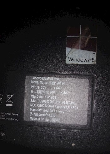 Gri Lenovo Laptop - Görsel 6