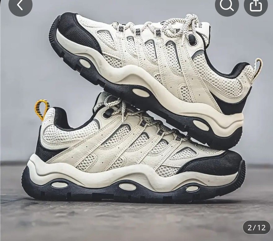 Yılan Desenli Beyaz Gri Bağcıklı Spor Ayakkabı - Görsel 3