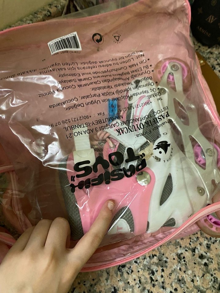 kız çocuk paten - Görsel 5