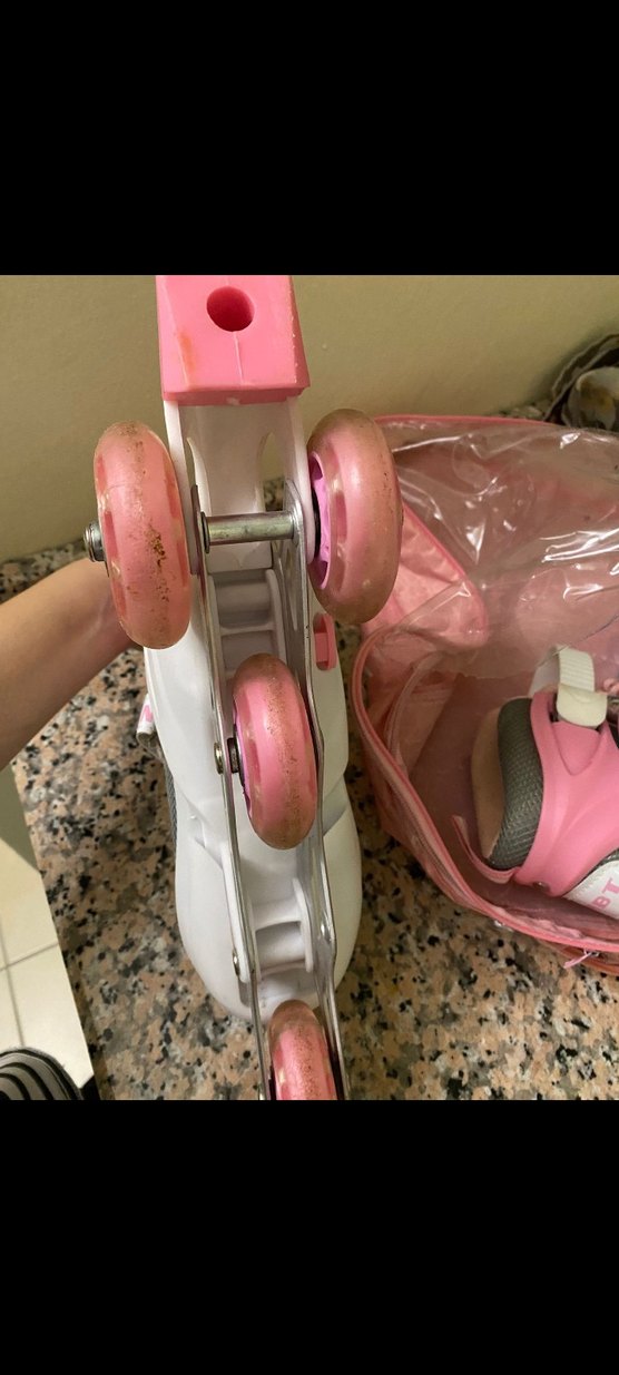 kız çocuk paten - Görsel 4