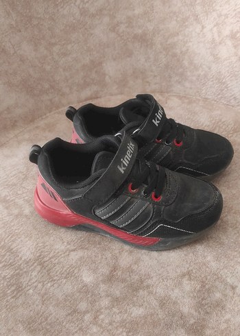 Erkek Çocuk Siyah Spor Ayakkabı Kinetix - Görsel 2