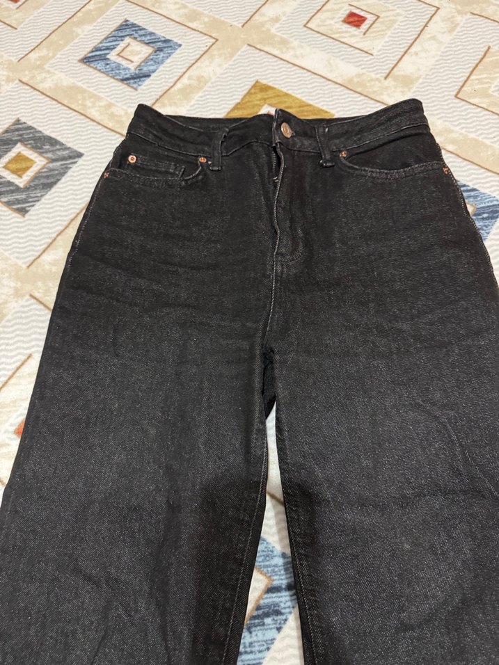 Kadın Siyah jean - Görsel 2