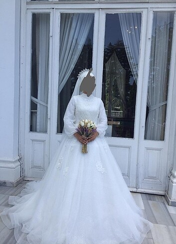 Tesettür gelinlik - Görsel 2