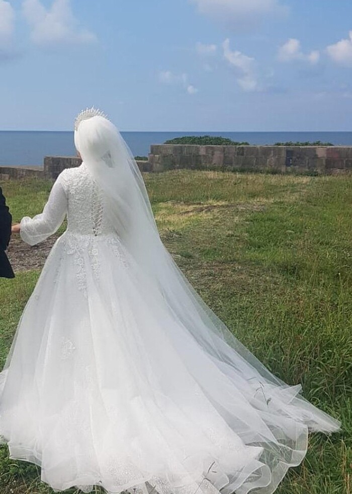 Tesettür gelinlik - Görsel 4