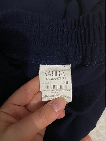 m Beden lacivert Renk Dökümlü pantolon