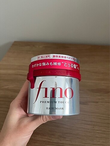 shiseido fino saç maskesi