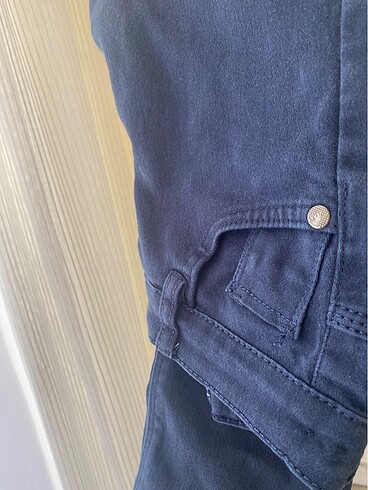 11-12 Yaş Beden 11 yaş keten pantalon