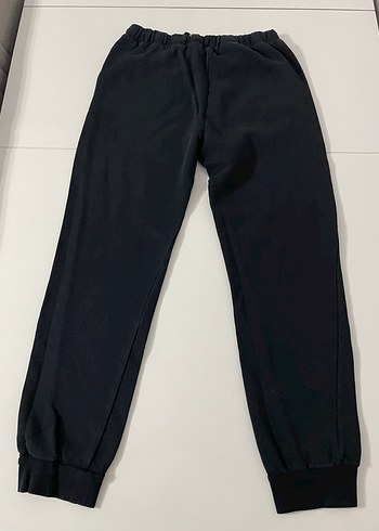 Fermuarlı Siyah Çocuk Eşofman Altı - Görsel 7