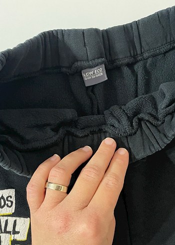 Fermuarlı Siyah Çocuk Eşofman Altı - Görsel 3