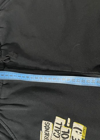 Fermuarlı Siyah Çocuk Eşofman Altı - Görsel 5