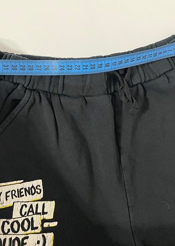 Fermuarlı Siyah Çocuk Eşofman Altı - Görsel 4