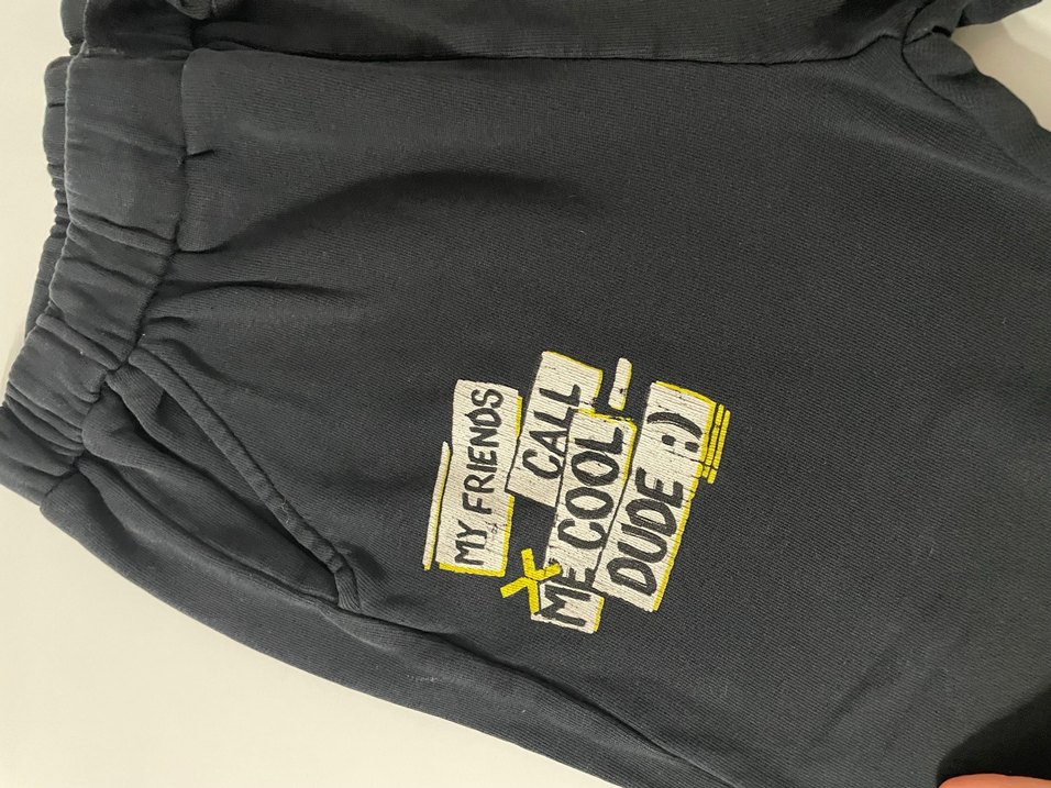 Fermuarlı Siyah Çocuk Eşofman Altı - Görsel 2