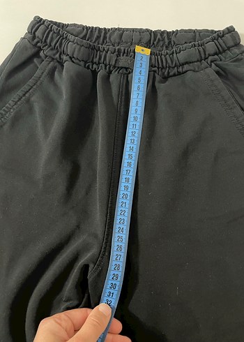 Erkek Siyah Düz Kesim Rahat Pantolon - Görsel 4