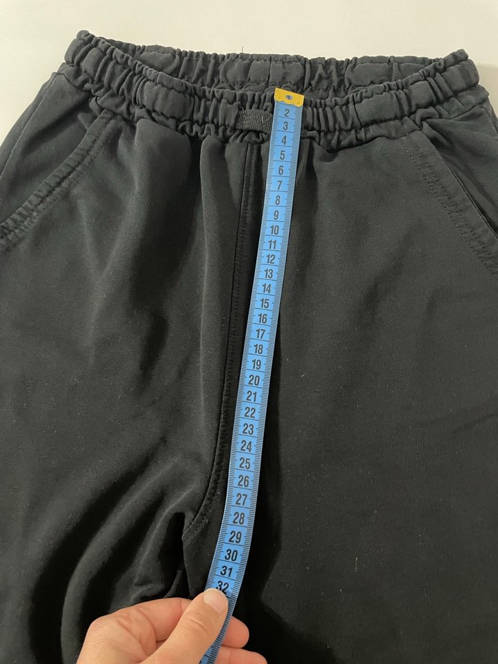 Erkek Siyah Düz Kesim Rahat Pantolon - Görsel 4