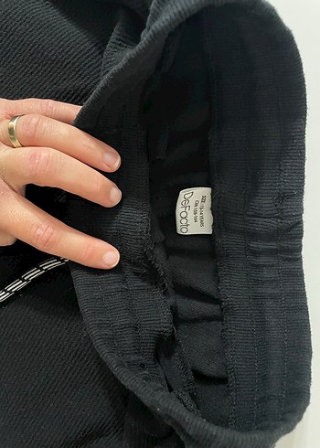 Erkek Siyah Fermuarlı Outdoor Eşofman Altı - Görsel 2