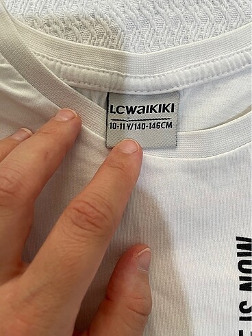 10 Yaş Beden beyaz Renk Lc Waikiki 10-11 yaş