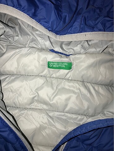 24-36 Ay Beden mavi Renk Benetton mont 90 cm