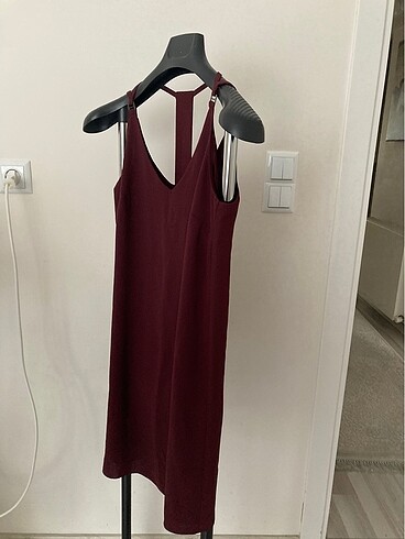 New Look Bordo elbise