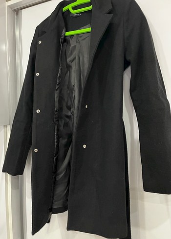 Siyah Uzun Kaban - Görsel 3