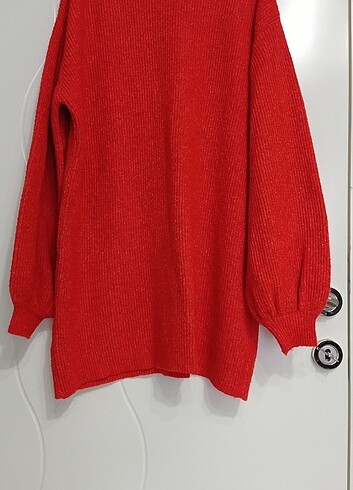 Addax turuncu oversize kazak