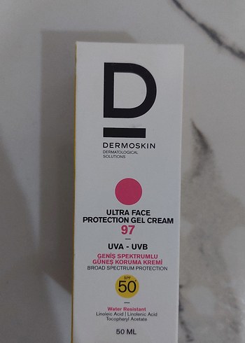 Dermoskin Ultra Face Geniş Spektrumlu Güneş Koruyucu Krem SPF 50
