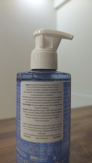 Beden Vichy Dercos Mineral Soft Şampuan
