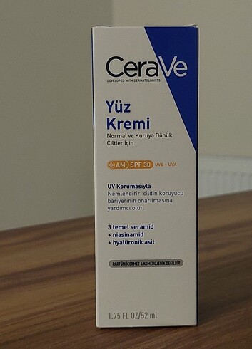 Cerave Yüz Kremi