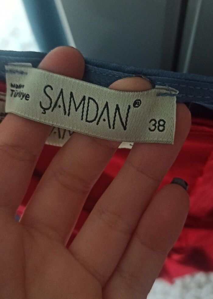 Saten kısa elbise - Görsel 4