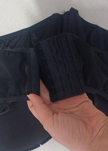 Zincir detaylı büstiyer  - Görsel 3