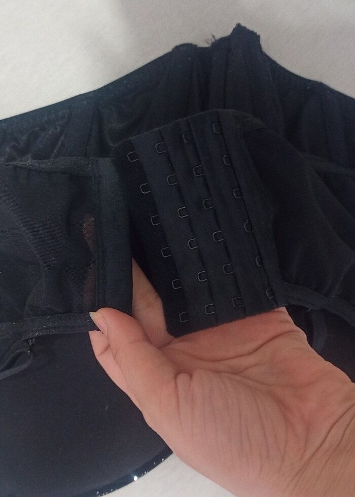 Zincir detaylı büstiyer  - Görsel 3