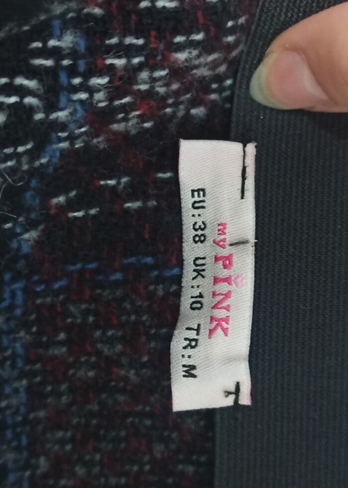 Ekoseli etek - Görsel 5