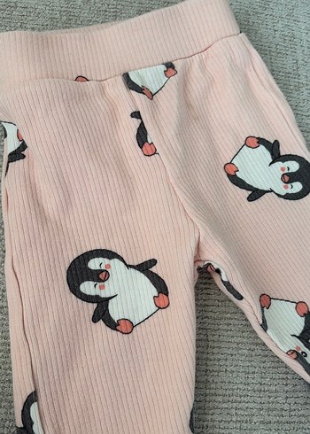 Kız Çocuk Pembe Tayt - Görsel 3