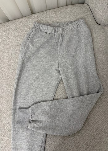 Gri Rahat Kesim Kadın Eşofman Altı - Görsel 2