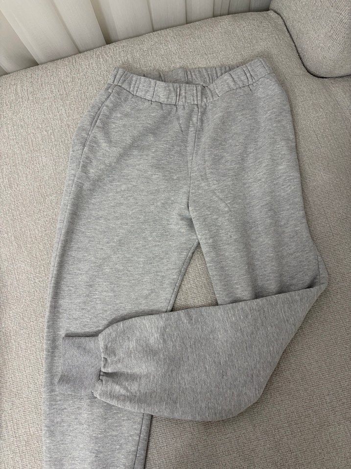 Gri Rahat Kesim Kadın Eşofman Altı - Görsel 2