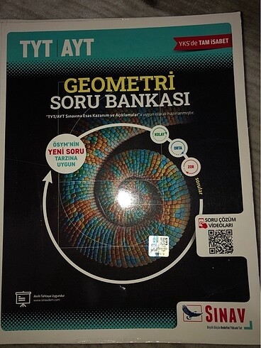 Sınav Yayınları TYT-AYT Geometri Soru Bankası
