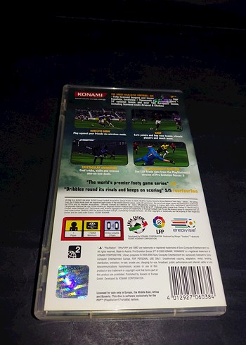 Pro Evolution Soccer 5 PSP Oyunu - Görsel 3
