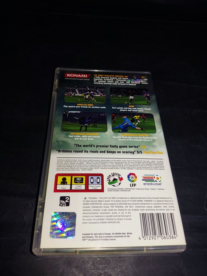 Pro Evolution Soccer 5 PSP Oyunu - Görsel 3