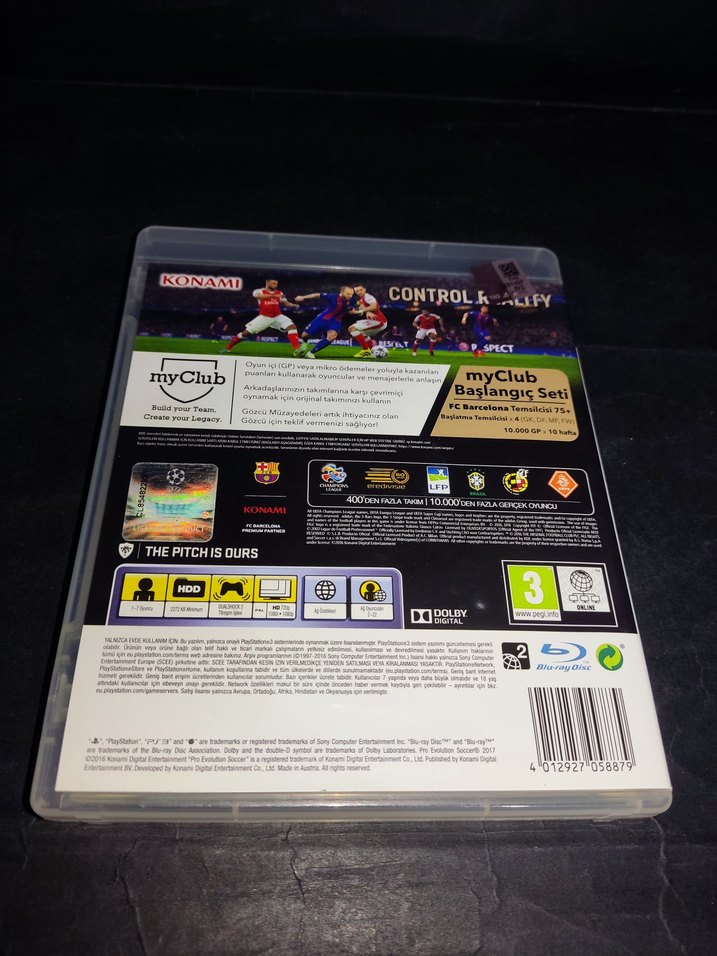 PES 2017 PS3 Futbol Oyunu - Görsel 4