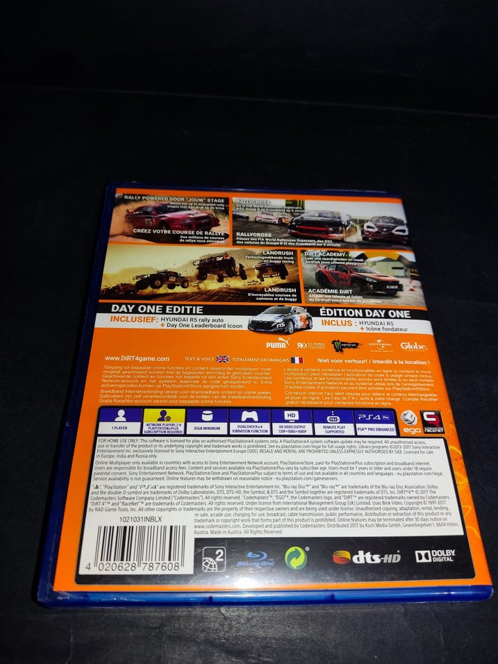 PS4 oyun dirt 4 - Görsel 3