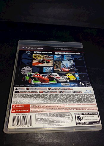 Cars 2 arabalar PS3 Oyun Diski - Görsel 3
