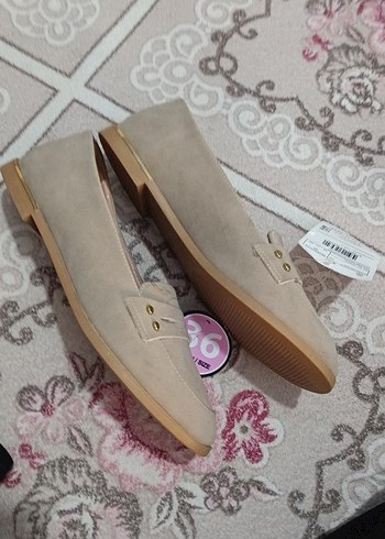 Bej Kadın Dolgu Topuklu Babet - Görsel 4