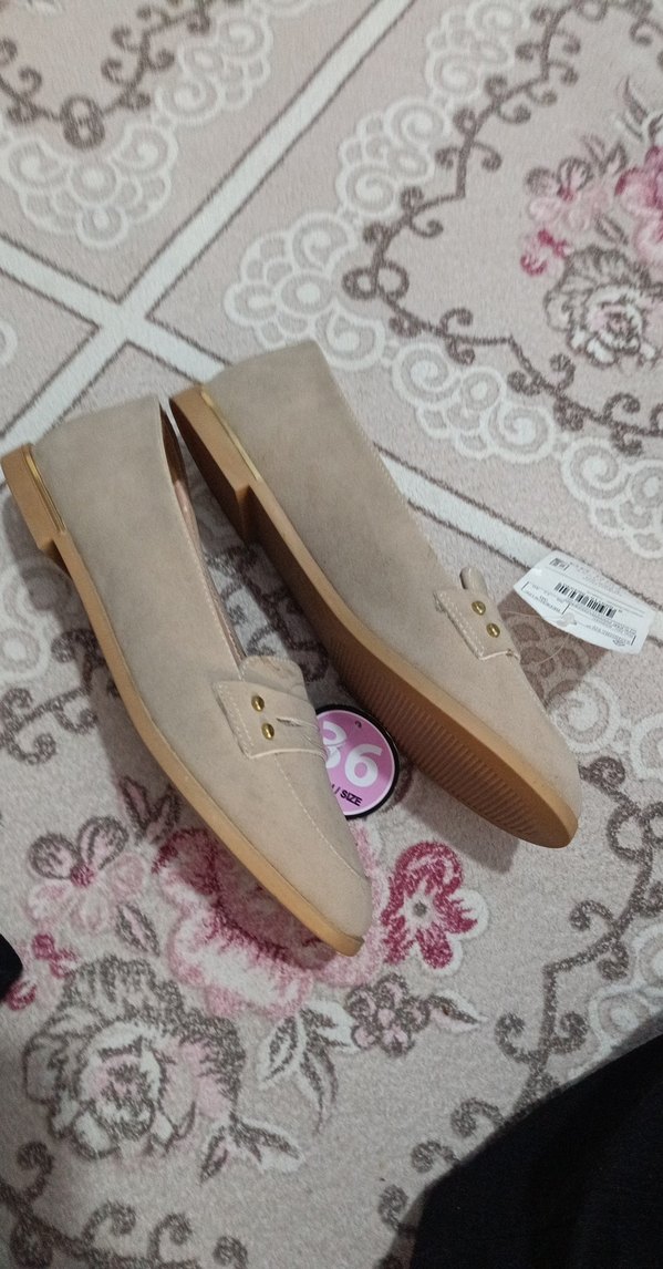 Bej Kadın Dolgu Topuklu Babet - Görsel 4